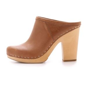 Dolce Vita Leather Clogs | Size 9